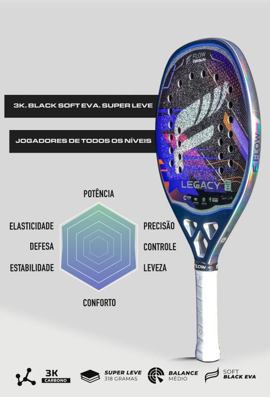Raquete Legacy – Thales Santos | Lançamento
