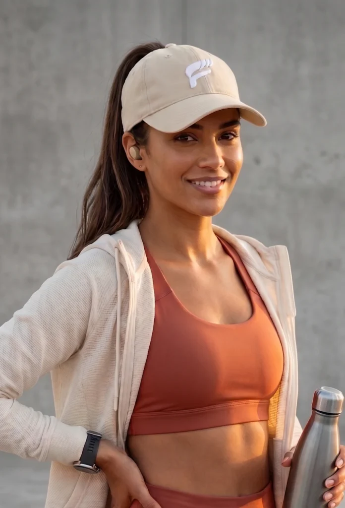 Boné Flow Polo Style, Beige