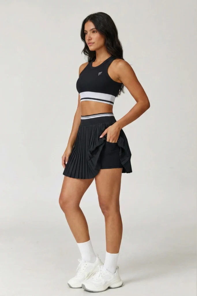 Conjunto Saint-Tropez Nicole Nobile, Preto